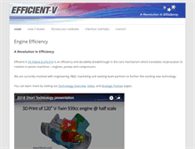 Tablet Screenshot of efficient-v.com